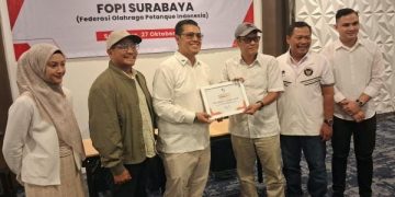 Nakhoda Baru FOPI Surabaya: Hendy Setiono Siap Populerkan Petanque dan Siap Bidik 4 Emas di Porprov Jatim 2027