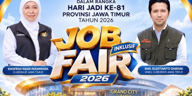 Ada 4.807 Loker, Khofifah Ajak Warga Hadiri Job Fair Inklusif Jatim
